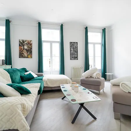Apartament L'emeraude - Centre, Spacieux & Equipe Montpellier